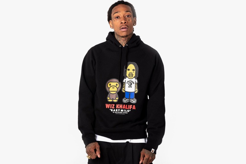 wiz khalifa bape hoodie